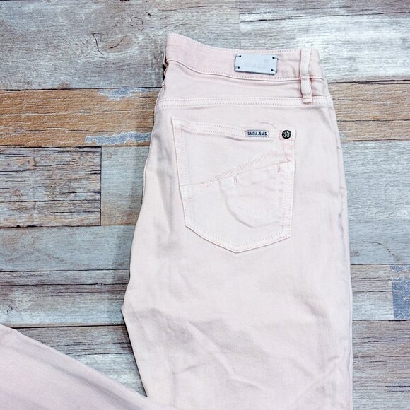 GARCIA Pink Distressed Cropped Skinny Jeans | Low Rise Denim | Size 28 x 28 * - Picture 6 of 13